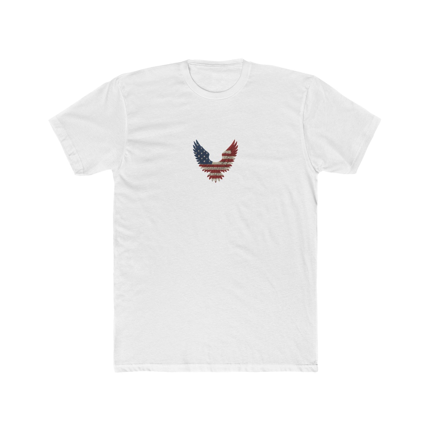 Eagle Wing USA Unisex Cotton Crew Tee - Bold and Inspiring Graphic Tee