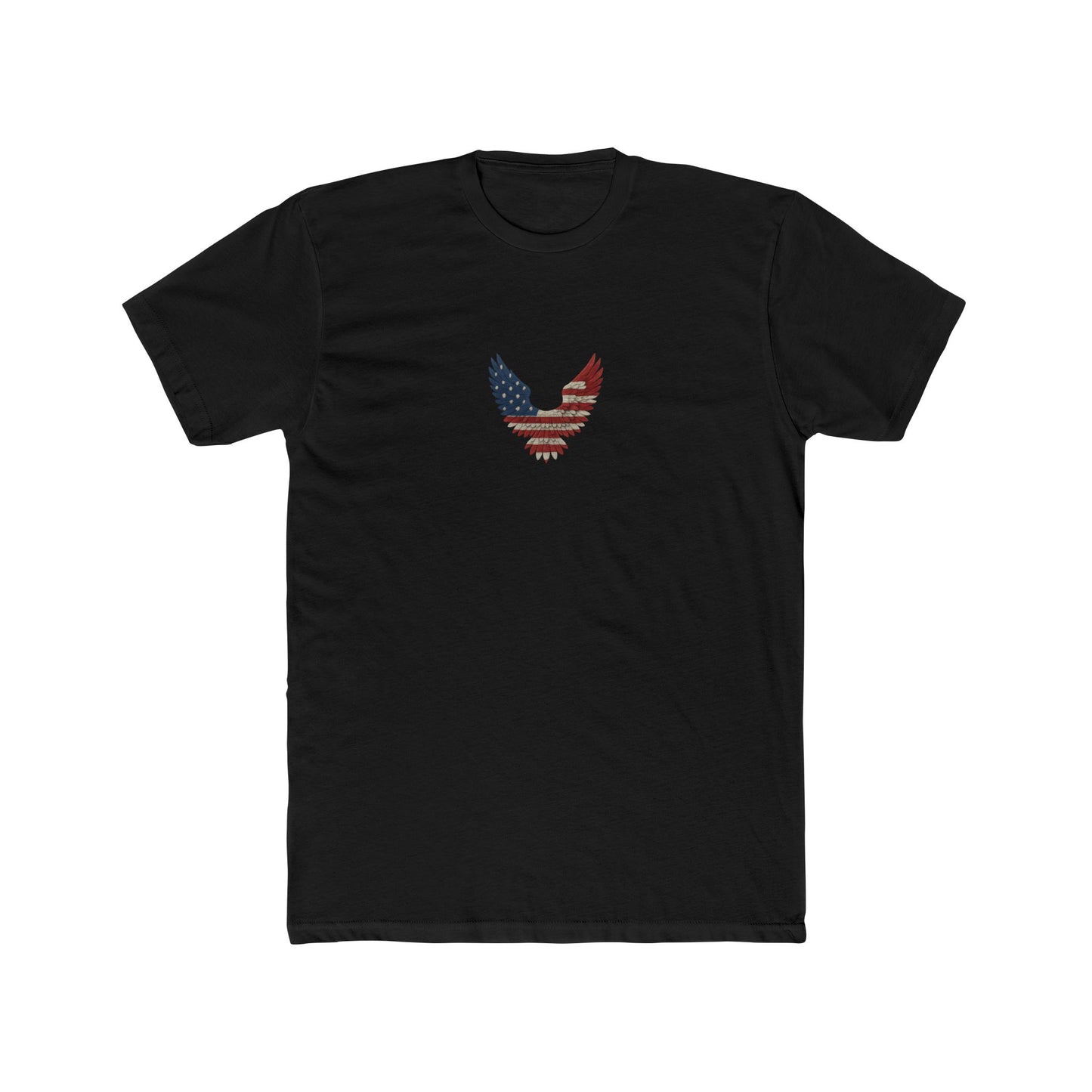 Eagle Wing USA Unisex Cotton Crew Tee - Bold and Inspiring Graphic Tee