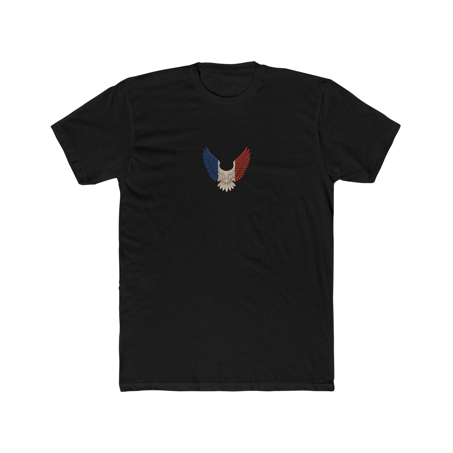 Eagle Wing France Unisex Cotton Crew Tee - Bold and Inspiring Graphic Tee