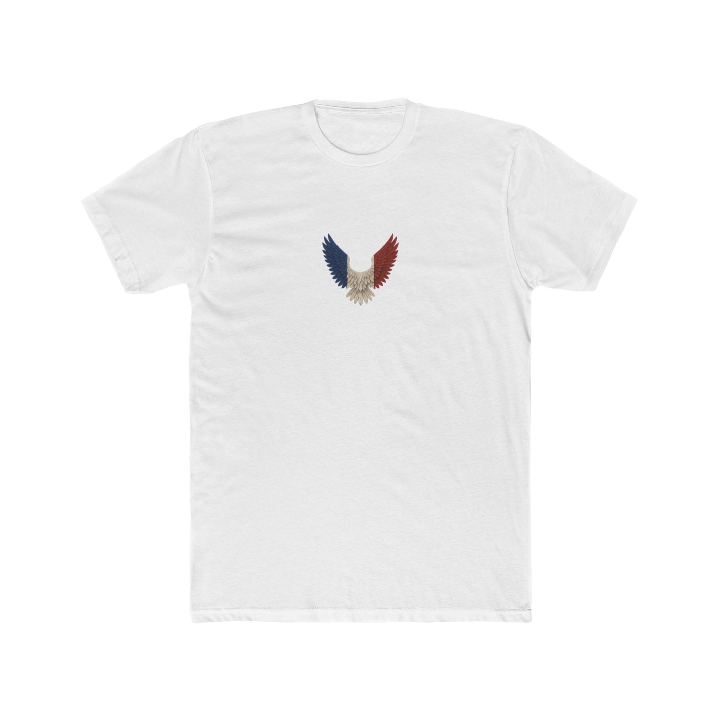 Eagle Wing France Unisex Cotton Crew Tee - Bold and Inspiring Graphic Tee