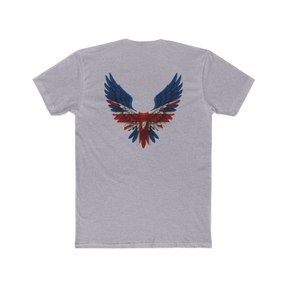 Eagle Wing UK Unisex Cotton Crew Tee - Bold and Inspiring Graphic Tee