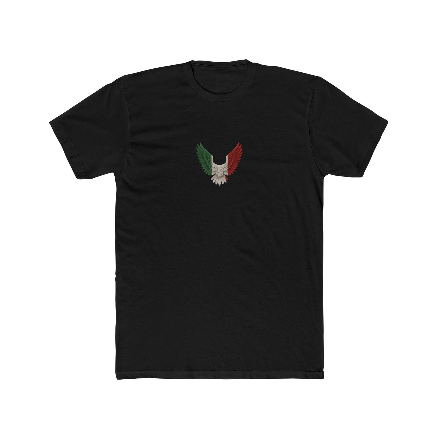 Eagle Wing Italy Unisex Cotton Crew Tee - Bold and Inspiring Graphic Tee