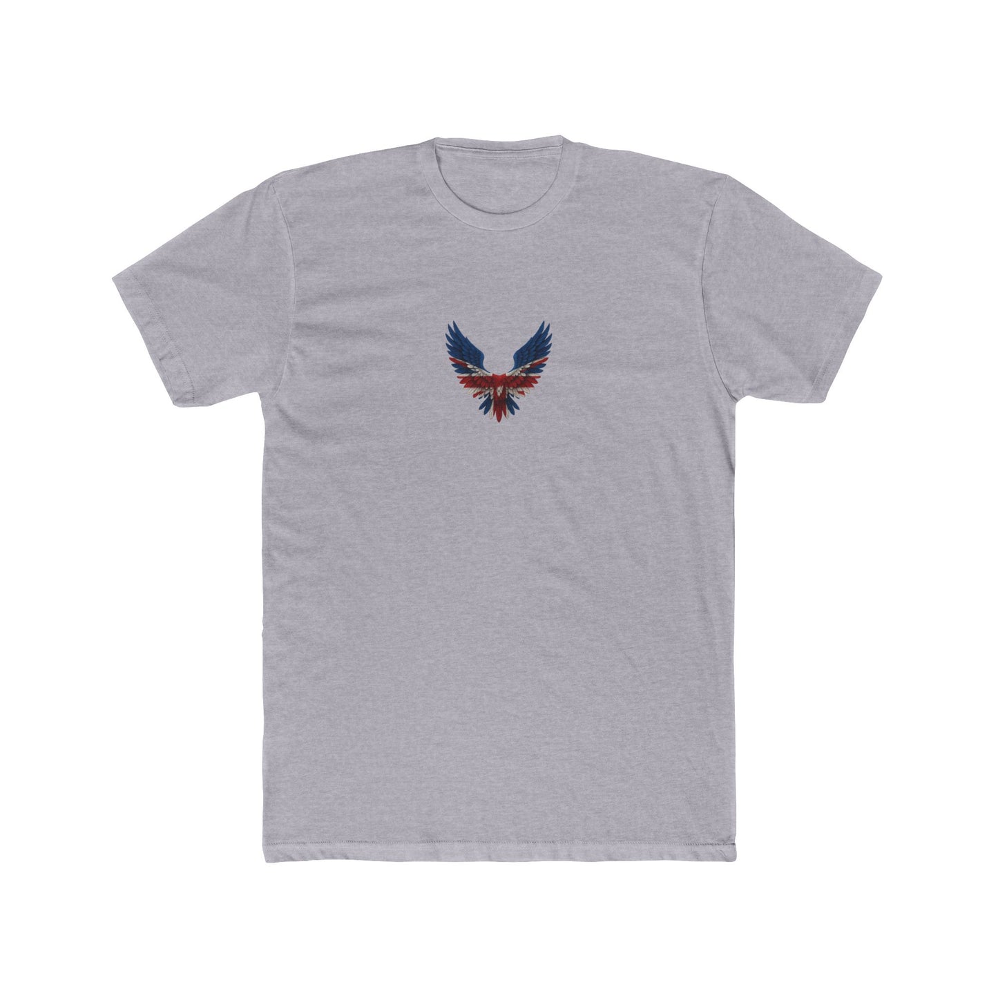Eagle Wing UK Unisex Cotton Crew Tee - Bold and Inspiring Graphic Tee