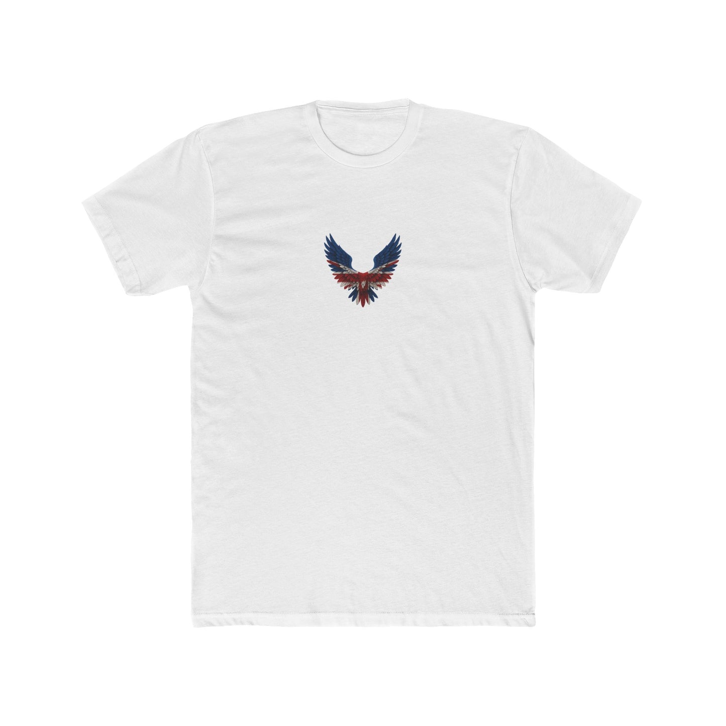 Eagle Wing UK Unisex Cotton Crew Tee - Bold and Inspiring Graphic Tee