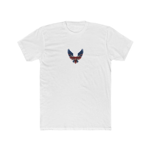 Eagle Wing UK Unisex Cotton Crew Tee - Bold and Inspiring Graphic Tee