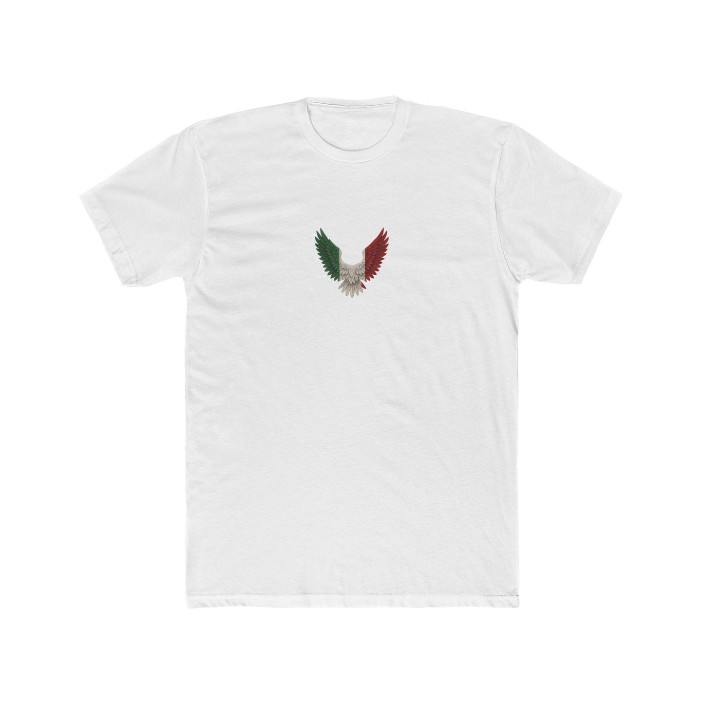 Eagle Wing Italy Unisex Cotton Crew Tee - Bold and Inspiring Graphic Tee