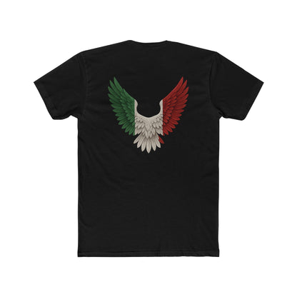 Eagle Wing Italy Unisex Cotton Crew Tee - Bold and Inspiring Graphic Tee