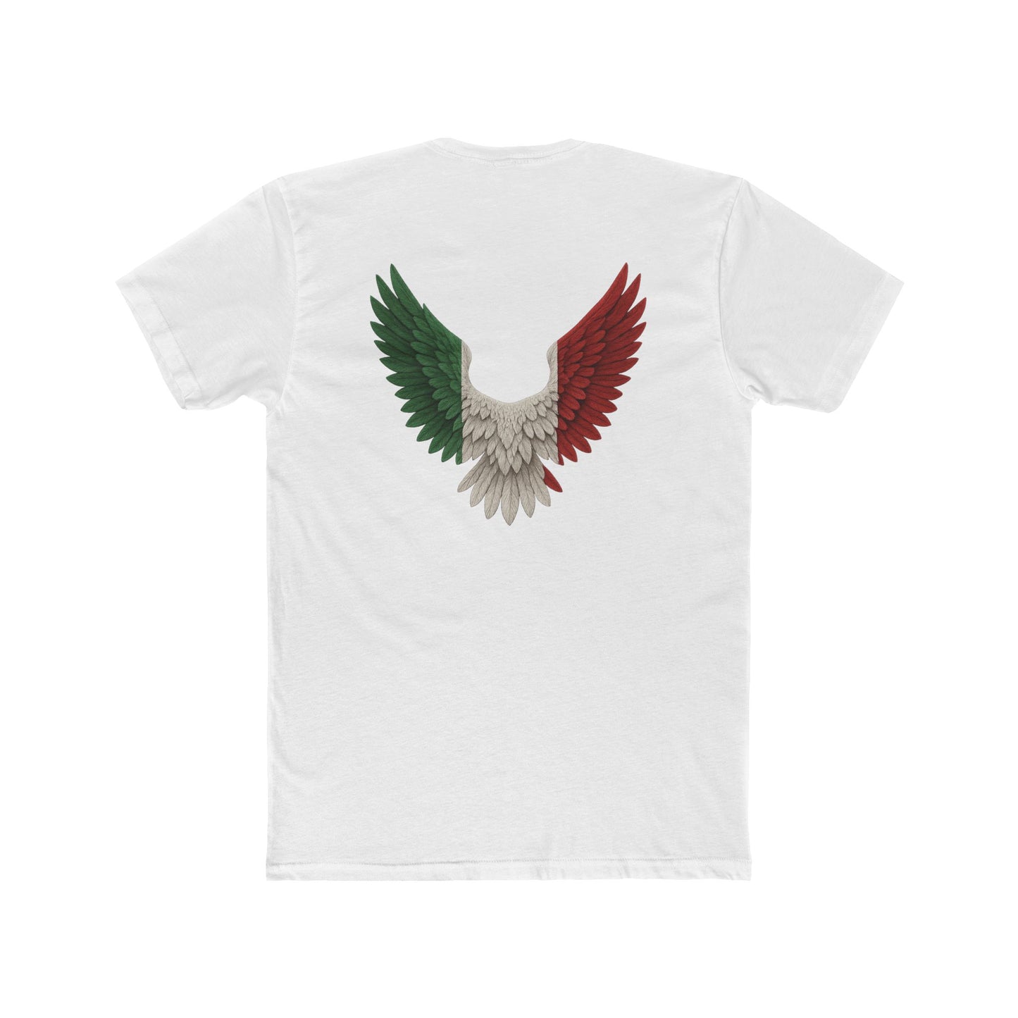 Eagle Wing Italy Unisex Cotton Crew Tee - Bold and Inspiring Graphic Tee