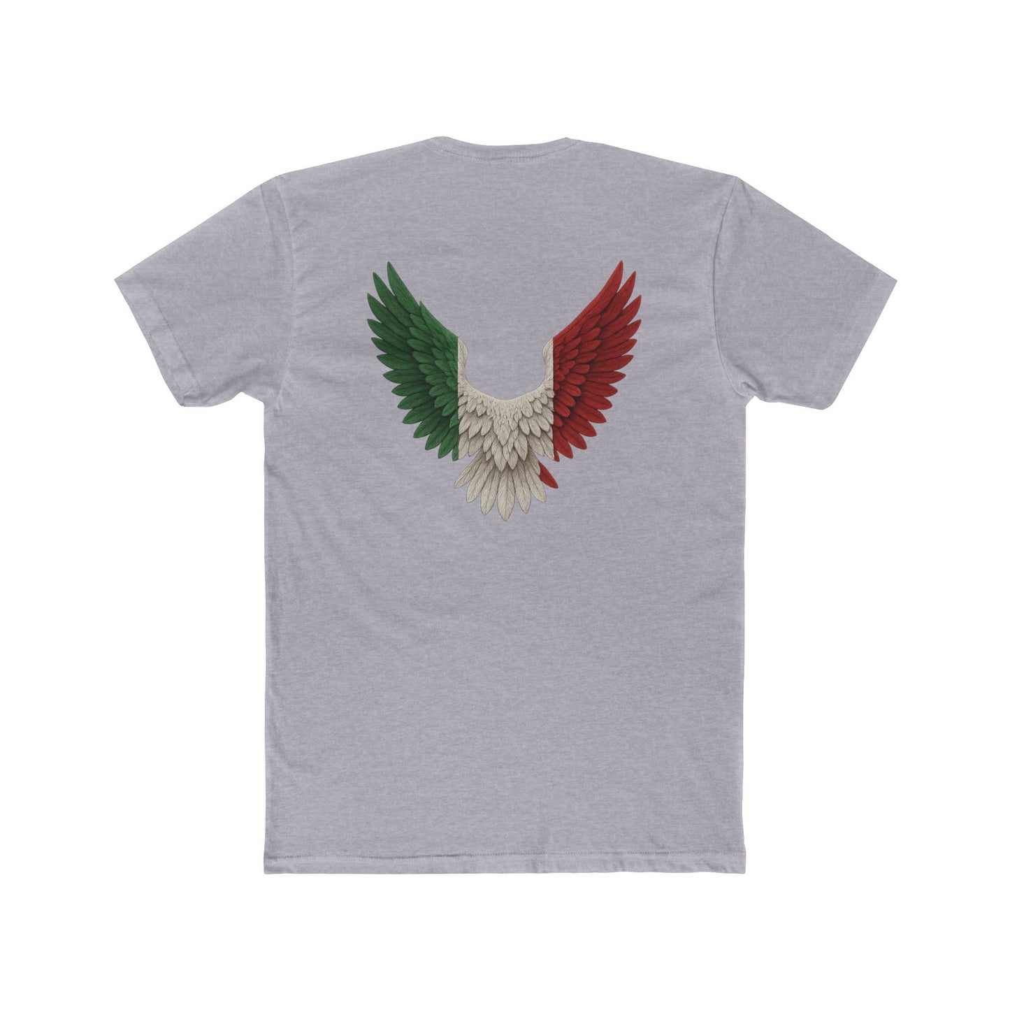 Eagle Wing Italy Unisex Cotton Crew Tee - Bold and Inspiring Graphic Tee