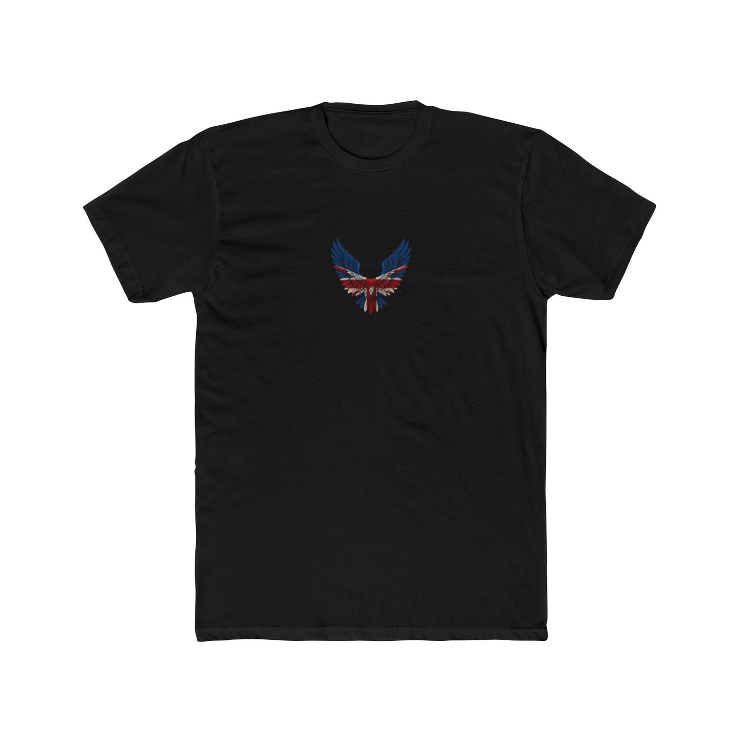 Eagle Wing UK Unisex Cotton Crew Tee - Bold and Inspiring Graphic Tee