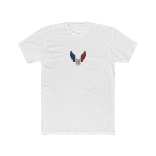Eagle Wing France Unisex Cotton Crew Tee - Bold and Inspiring Graphic Tee