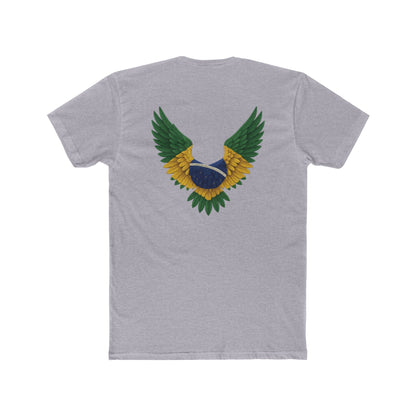 Eagle Wing Brazil Unisex Cotton Crew Tee - Bold and Inspiring Graphic Tee