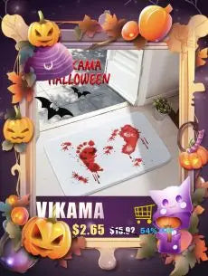 VIKAMA Silk Wool Rugs Children's Room Living Room Bedroom Tie-Dye Non-Slip Washable Machine Washable Carpet Mats