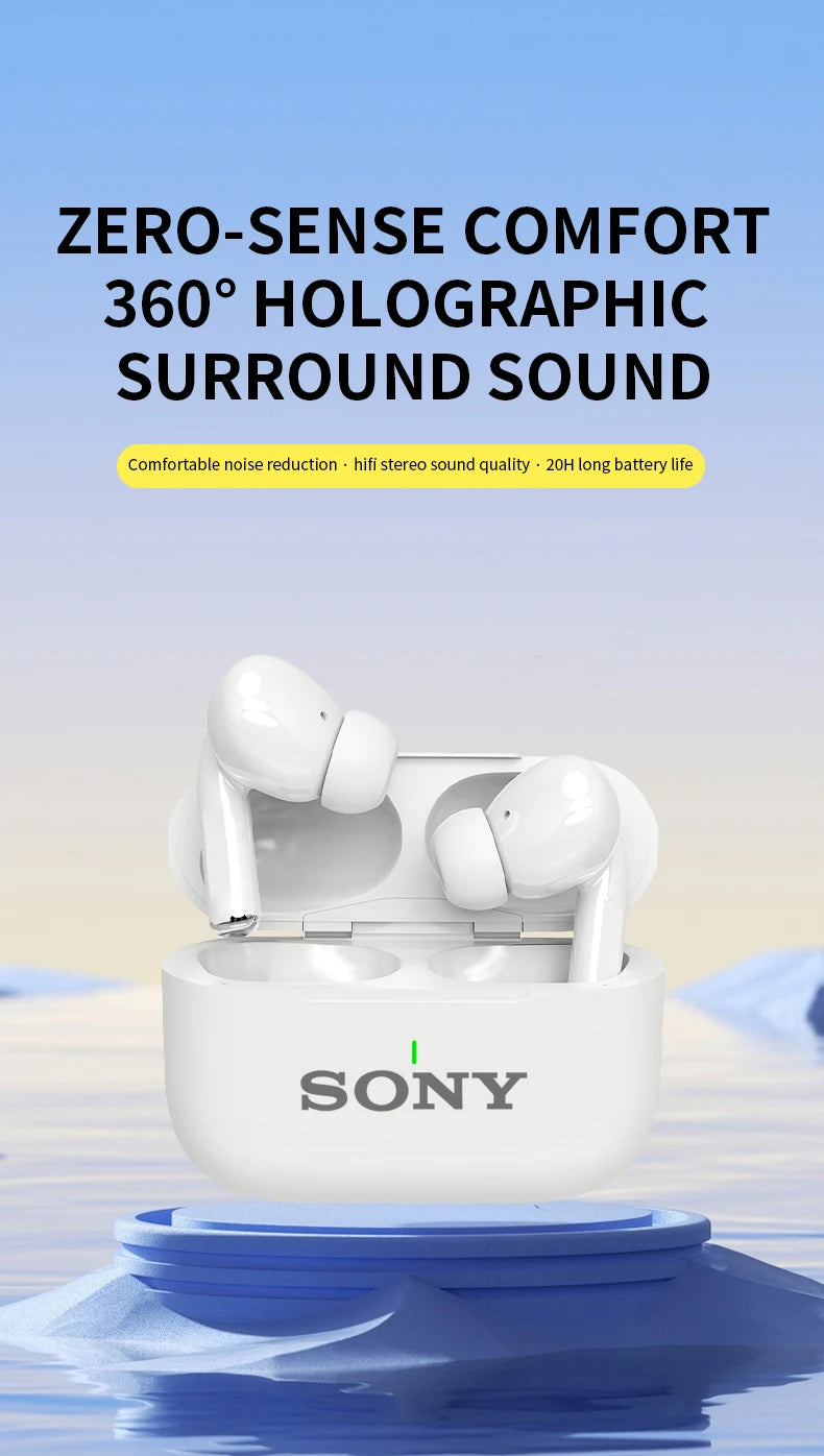 SONY Bluetooth Headset In-Ear Wireless Sport HiFI Earphone Game TWS Earbuds For iOS Android Samsung Huawei Xiaomi OPPO Vivo