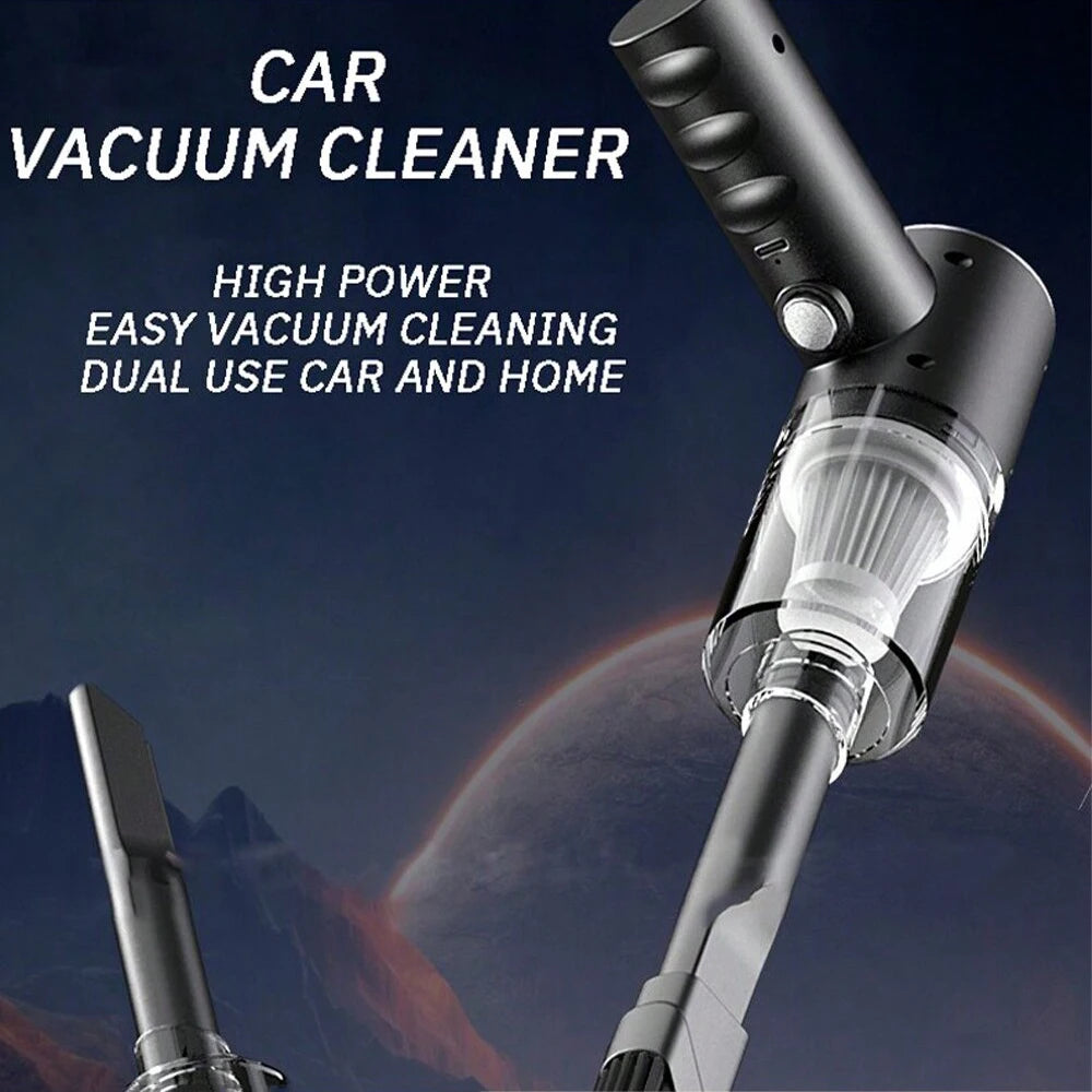 3 In 1 Integrated Suction And Blowing Vacuum Combination Vacuum Cleaner USB Charging Small Car Household Vacuum Cleaner