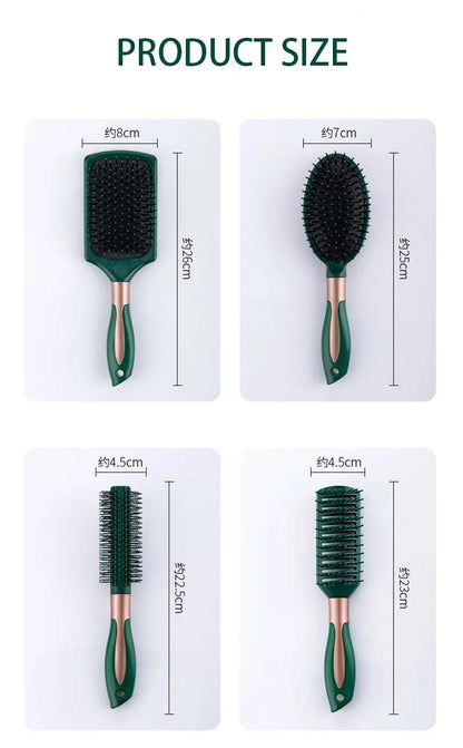 KLINA Hair Massage Air Cushion Comb Brush Scalp Hairbrush Detangle Anti Static Salon SPA Hairdressing Styling Tool Oval Round